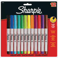 SHARPIE ULTRA-FINE ASSORTED PK12