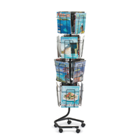 SAFCO ROTATING DISPLAY UNIT 16XA4 POCKET