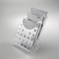 HELIT DESKTOP 3PKT A4 LITERATURE HOLDER