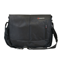 MONOLITH COURIER MESSENGER BAG BLACK