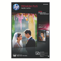 HP PREMIUM PLUS 10X15CM PHOTO PAPER PK50