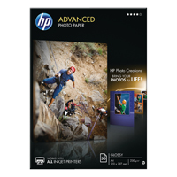 HP ADVANCED GLOSSY A4 PHOTO PAPER Q8698A