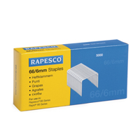 RAPESCO STAPLES 6MM 66/6 PK5000