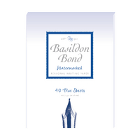 BASILDON SML WRITINGPAD BLU PK10