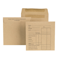 N/GDN MANILLA S/SEAL WAGE ENVELOPE PRNTD