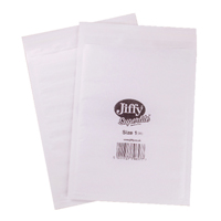 JIFFY SUPERLITE MAILER SIZE 1 WHT PK200