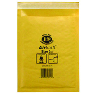 JIFFY AIRKRAFT 140X195MM GOLD PK10
