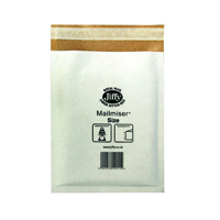 JIFFY MAILMISER 140X195 WHITE PK100