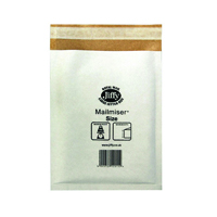 JIFFY MAILMISER 115X195 WHITE PK100