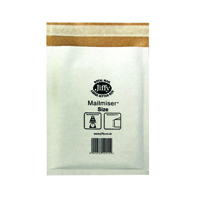 JIFFY MAILMISER 140X195 WHITE PK10
