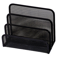 Q-CONNECT BLACK MESH LETTER SORTER