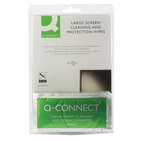 Q-CONNECT LARGE SCREEN/PROTECTION WIPES