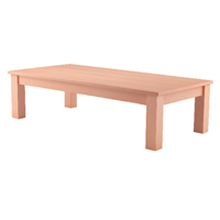 FF ARISTA BEECH RECTANGULAR TABLE