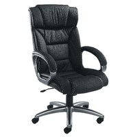 FF VALENCIA ARISTA EXEC LEATHER CHR BLK