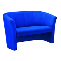FF ARISTA BLUE FABRIC 2 SEAT TUB