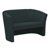 FF ARISTA CHARCOAL FABRIC 2 SEAT TUB