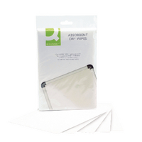 Q-CONNECT LINT FREE ABSORBENT WIPES PK20
