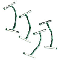 Q-CONNECT METAL TREASURY TAG 76MM PK100