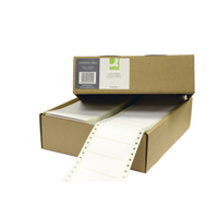 Q-CONNECT COMPUTER LABEL 1W WHT PK8000