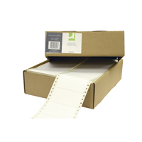 Q-CONNECT COMPUTER LABEL 1W WHT PK8000