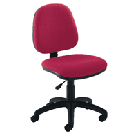 FF SHEAF JEMINI MEDIUM BACK CHAIR CLARET