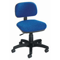 FF JEMINI GAS LIFT TYPIST CHAIR BLUE