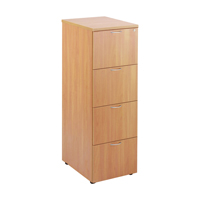 FF JEMINI BEECH 4 DRW FILING CABINET