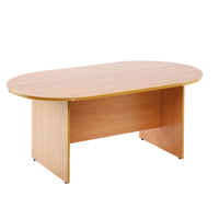 FF ARISTA BCH 1800MM RECT MEETING TABLE