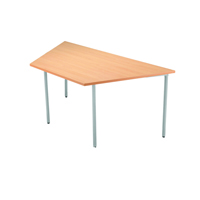 FF JEMINI TRAPEZ TABLE 1600X800MM OAK