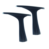 FF JEMINI MEDIUM BACK TASK ARMS BLK PK2