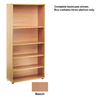 FF JEMINI OPEN STORAGE SHELF BEECH