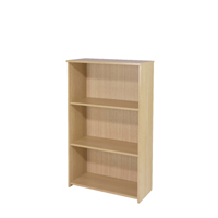 FF SERRION 1200MM MEDIUM BOOKCASE MAPLE