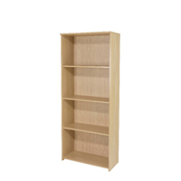 FF SERRION 1750MM LARGE BOOKCASE MAPLE