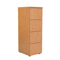 FR FIRST FILING CABINET 4 DRAWER OAK