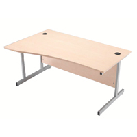FF JEMINI 1600MM LH CANT WAVE MAPLE