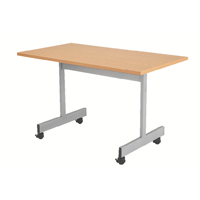 FF JEMINI 1600MM FLIP TOP TABLE OAK