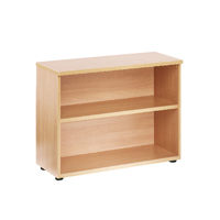 FF JEMINI 730MM BOOKCASE 1SHELF BEECH