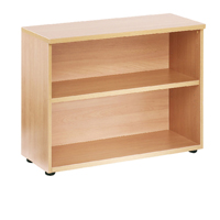 FF JEMINI 730MM BOOKCASE 1SHELF OAK