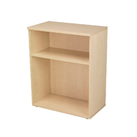 FF JEMINI 1000MM BOOKCASE 1SHELF MAPLE