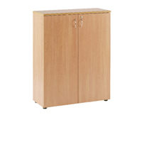 FF JEMINI 1000MM CUPBOARD 1SHELF BEECH