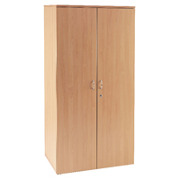 FF JEMINI 2000MM CUPBOARD 4SHELF BEECH