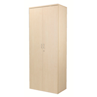 FF JEMINI 2000MM CUPBOARD 4SHELF MAPLE
