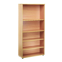 FR FIRST H1800MM BOOKCASE 4SHELF OAK
