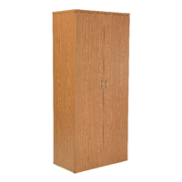 FR FIRST 1800MM CUPBOARD 4SHELF OAK