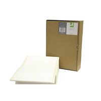 Q-CONNECT COMPUTER LABEL 2W WHT PK8000