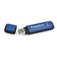 KINGSTON D/TRAVLR ENCR DTVP30/16GB DRIVE