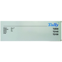 TALLY T2040 FABRIC RIBBON BLACK