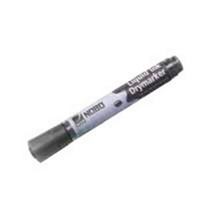 NOBO LIQUID INK DRYWIPE MARKER BLK PK12