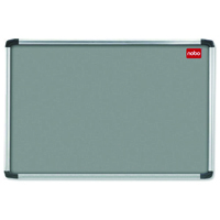 NOBO FELT NOTICEBOARD 1200X900 GREY