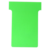 NOBO T-CARD SIZE 2 LT.GRN PK100